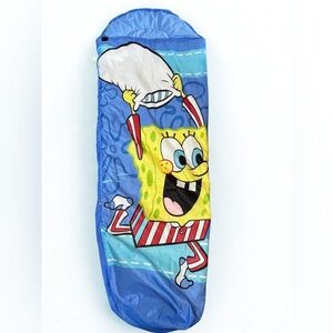 SpongeBob SquarePants 2006 Sleeping Slumber Bag vintage pillow fight GUC